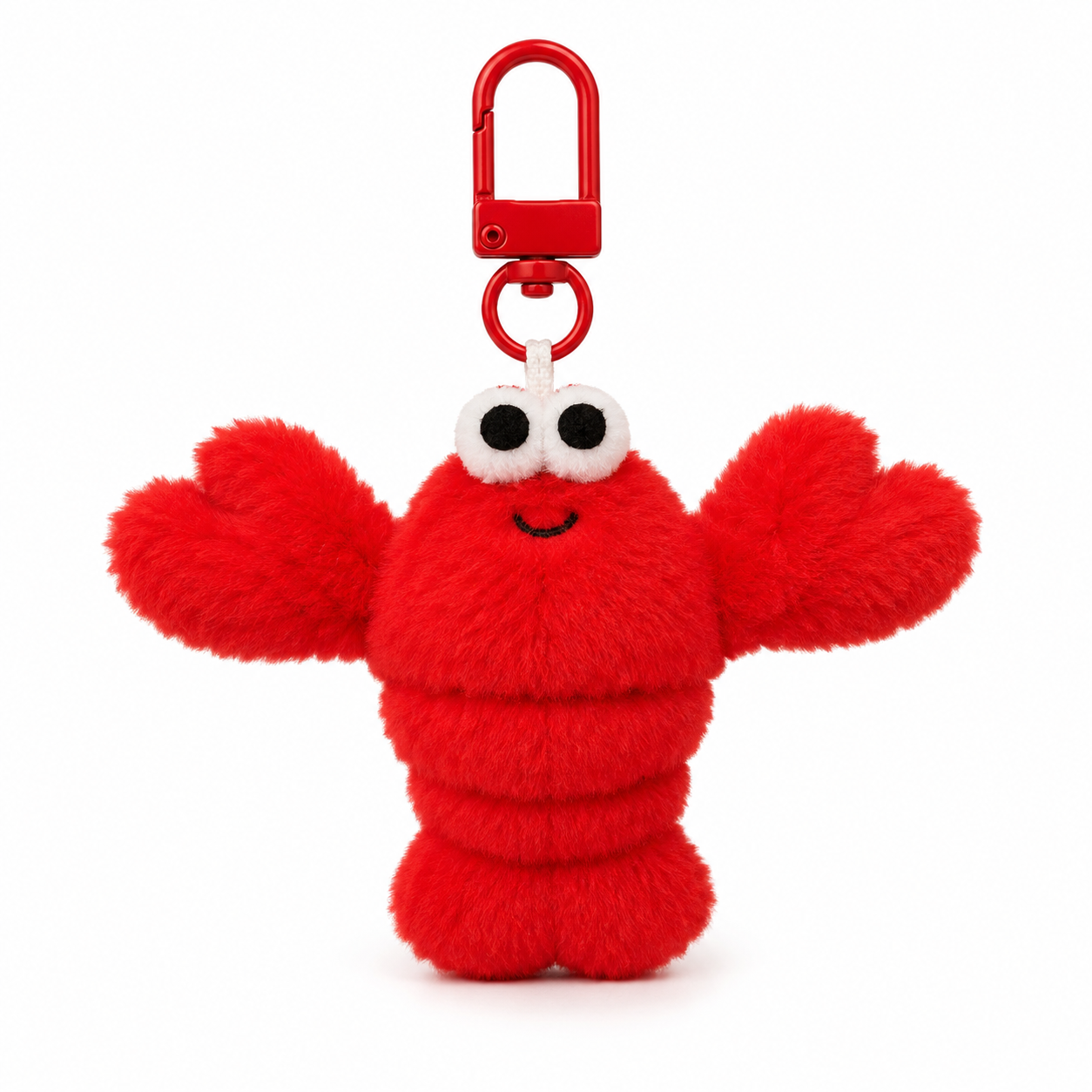 Red Lobster Plush Keychain